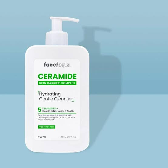 Face Facts Ceramide Hydrating Cleanser | Dry & Sensitive Skin | Pack of 1